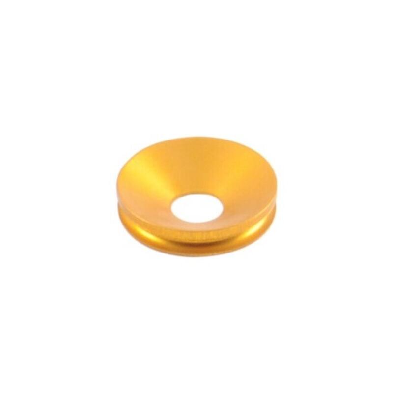 Pair of Alluminium insert for Wheel Axle Sliders Oro