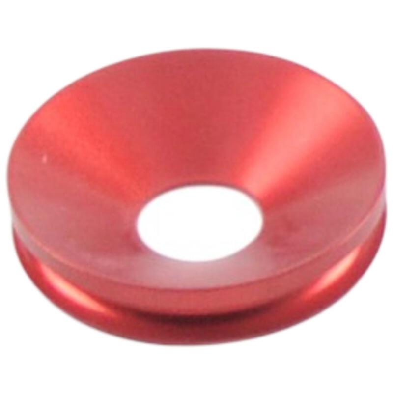 Pair of Alluminium insert for Wheel Axle Sliders Rosso
