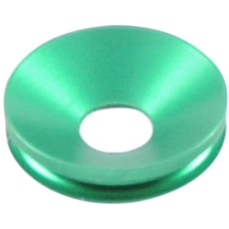 Pair of Alluminium insert for Wheel Axle Sliders Verde