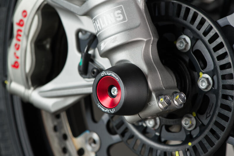 Wheel Axle Sliders Kit for Aprilia Rosso